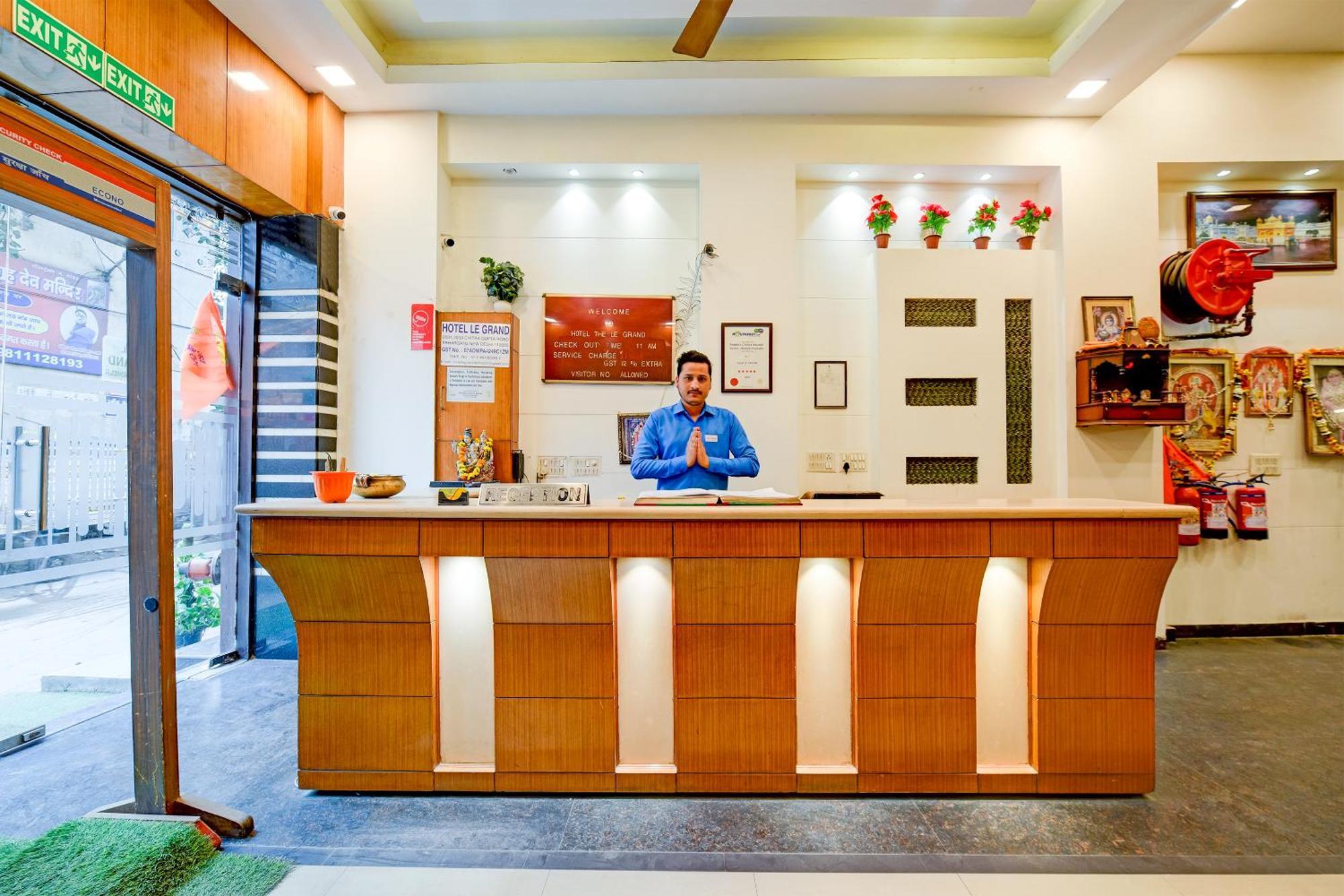 Hotel Le Grand - Walk-In From Rk Ashram Metro Station New Delhi Eksteriør billede